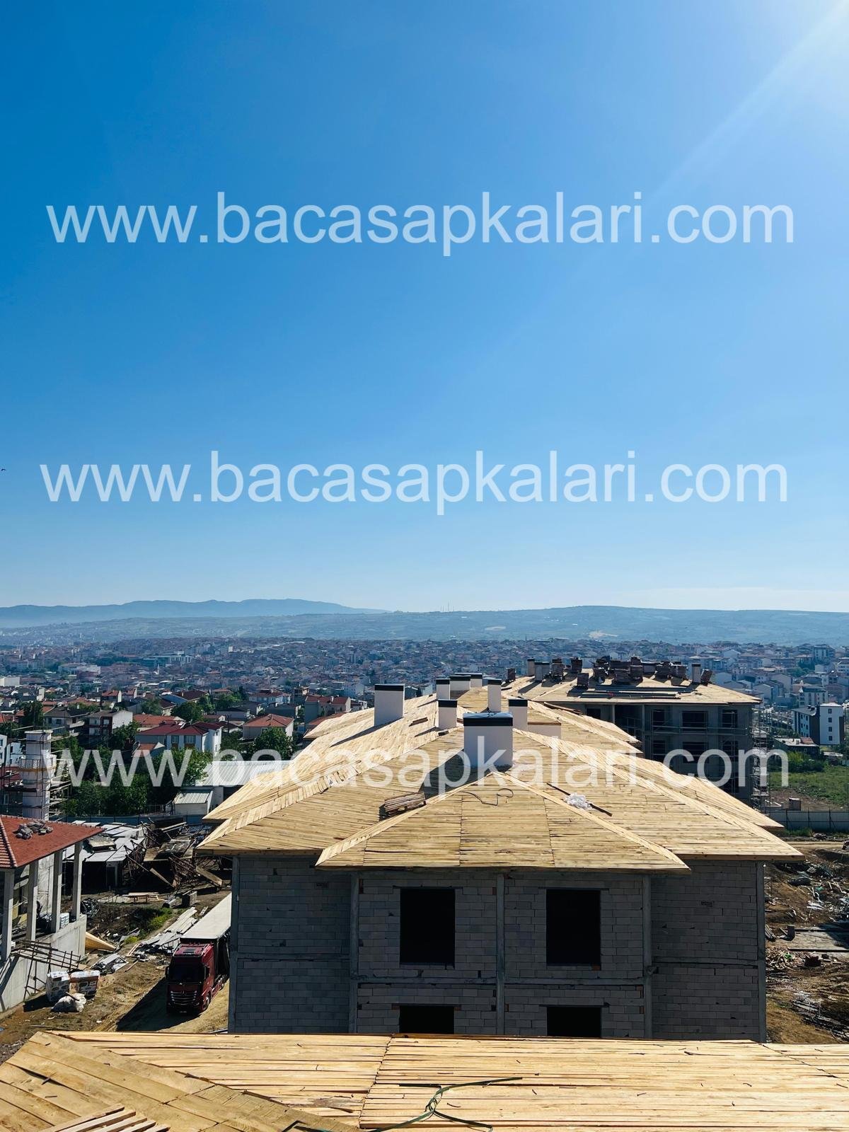 Hazır Baca Şapkası uygulama görseli